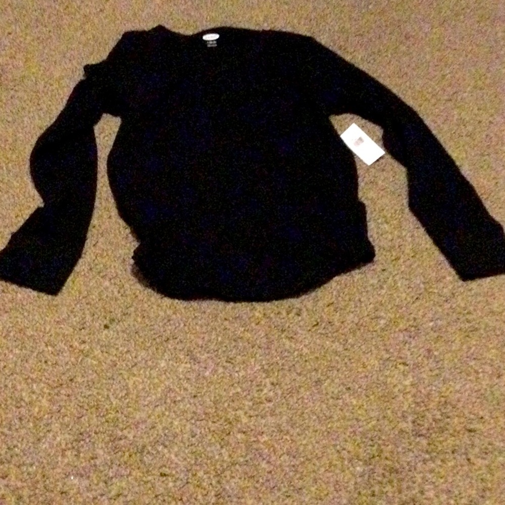 Old Navy set. Shirt/jacket Sz. 10/12. Blk. New!